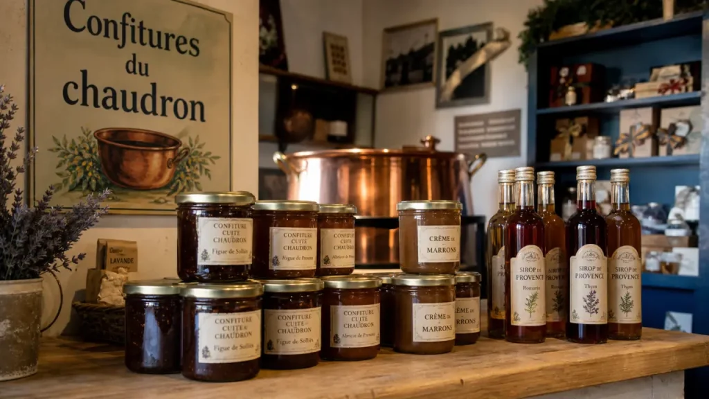 Provence Gourmande produits du terroir : confitures au chaudron à Cuers